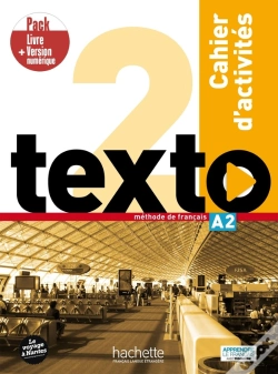 Capa do artigo Texto : Texto 2 ; Fle ; Cahier D'Activités ; A2