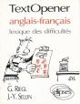 Textopener - Lexique Des Difficultés (Anglais-Français) - Preview