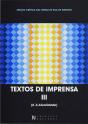 Textos de Imprensa III - Preview