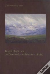 Capa do artigo Textos Dispersos de Direito do Ambiente - III Vol.
