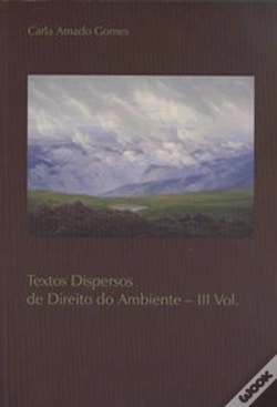 Capa do artigo Textos Dispersos de Direito do Ambiente - III Vol.
