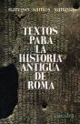 Textos Para La Historia Antigua De Roma - Preview