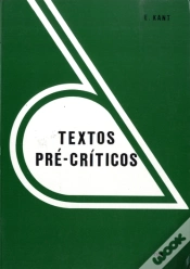 Capa do artigo Textos Pré-Críticos