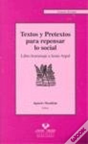 Capa do artigo Textos Y Pretextos Para Repensar Lo Social. Libro Homenaje A Jesús Arpal