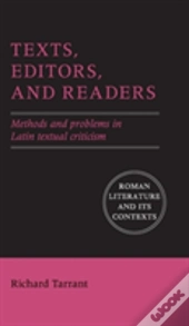 Texts, Editors, And Readers