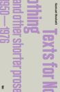 Texts For Nothing And Other Shorter Prose, 1950-1976 - Preview
