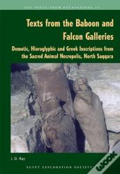 Texts From The Baboon And Falcon Galleries