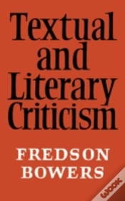Capa do artigo Textual And Literary Criticism