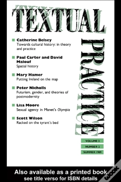 Capa do artigo Textual Practice