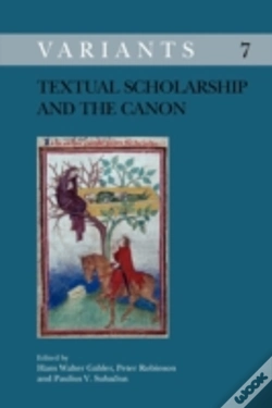 Capa do artigo Textual Scholarship And The Canon
