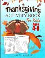 Thanksgiving Activity Book For Kids Ages 4-8 - Preview