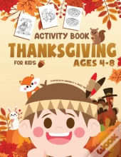 Thanksgiving Activity Book For Kids Ages