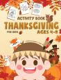Thanksgiving Activity Book For Kids Ages - Preview