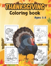 Capa do artigo Thanksgiving Coloring Book For Kids Ages 4-8