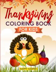 Thanksgiving Coloring Book For Kids