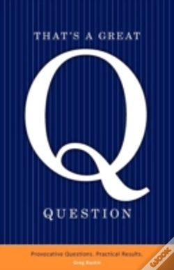 Capa do artigo That'S A Great Question