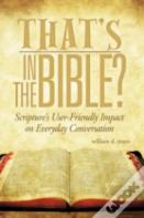 That'S In The Bible?