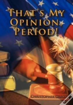 Capa do artigo That'S My Opinion, Period!
