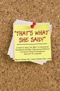 That'S What She Said - Preview