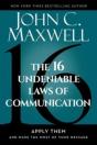 The 16 Undeniable Laws Of Communication - Preview
