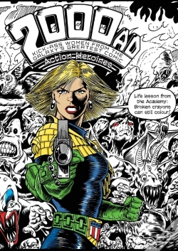 Capa do artigo The 2000ad Action Heroines Colouring Book