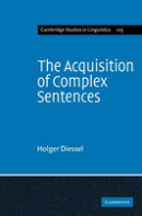 The Acquisition Of Complex Sentences