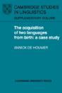 The Acquisition Of Two Languages From Birth - Preview