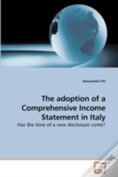 The Adoption Of A Comprehensive Income S