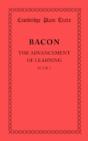 The Advancement Of Learning: Book I - Preview