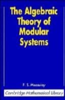 The Algebraic Theory Of Modular Systems
