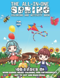 Capa do artigo The All-In-One Spring Coloring And Activity Book For Kids