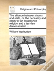 Capa do artigo The Alliance Between Church And State, O