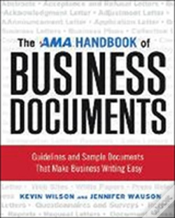 Capa do artigo The Ama Handbook Of Business Documents