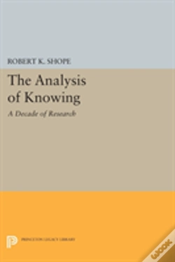 Capa do artigo The Analysis Of Knowing