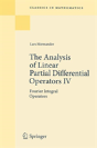 The Analysis Of Linear Partial Differential Operators Iv - Preview