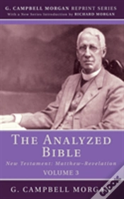 Capa do artigo The Analyzed Bible, Volume 3