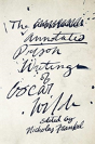 The Annotated Prison Writings Of Oscar Wilde - Preview