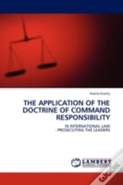 Capa do artigo The Application Of The Doctrine Of Command Responsibility