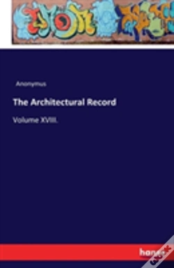 Capa do artigo The Architectural Record