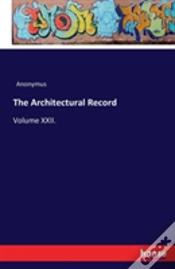 Capa do artigo The Architectural Record
