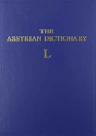The Assyrian Dictionary, Volume 9, L - Preview
