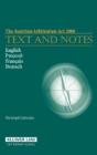 The Austrian Arbitration Act 2006: Text And Notes - Preview