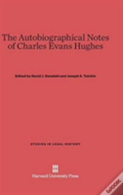 Capa do artigo The Autobiographical Notes Of Charles Evans Hughes