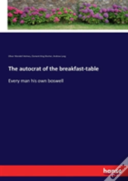 Capa do artigo The Autocrat Of The Breakfast-Table