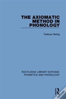 Capa do artigo The Axiomatic Method In Phonology