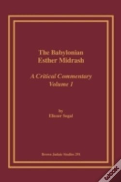 Capa do artigo The Babylonian Esther Midrash: A Critica