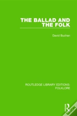 Capa do artigo The Ballad And The Folk (Rle Folklore)