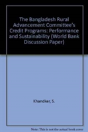 The Bangladesh Rural Advancement Committee'S Credit Programs - Preview