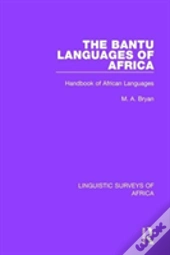 The Bantu Languages Of Africa