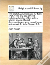 Capa do artigo The Baptist Annual Register, For 1790, 1